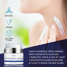 Load image into Gallery viewer, HSBCC Neck firming cream with peptides, Neck Cream, Neck Moisturizer Cream
