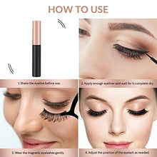Load image into Gallery viewer, HSBCC Magnetic Eyeliner, Natural Look, Waterproof and Smudge Resistant