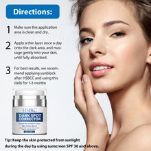 Load image into Gallery viewer, Dark Spot Remover for Face and Body, Dark Spot Corrector, Age Spots Cream and Freckle Remover- Formulated with Arbutin, Niacinamide &amp; Vitamin E-60 ml
